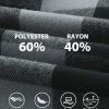 3 Pack Men's Flannel Hoodie Shirts Long Sleeve Casual Vintage Button Down Plaid Shirt Jacket with Pocket