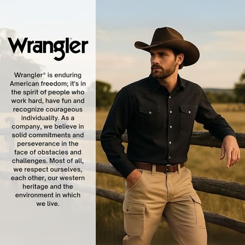Button Up Long Sleeve Shirts for Men Big and Tall, Lightweight Chambray Mens Dress Shirts, Western Shirt